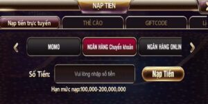 hướng dẫn nạp tiền thiên đường trò chơi
